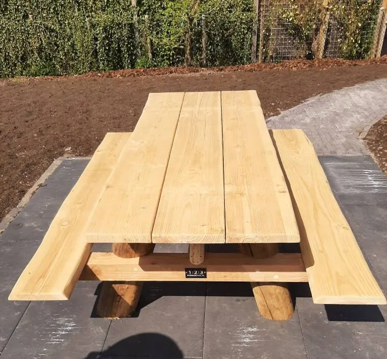 Jaap de Vries Mississippi 200 picknicktafel Douglas