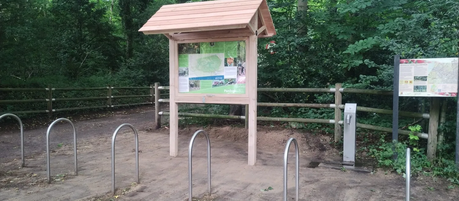 Jaap de Vries Producties Combi informatiebord hout