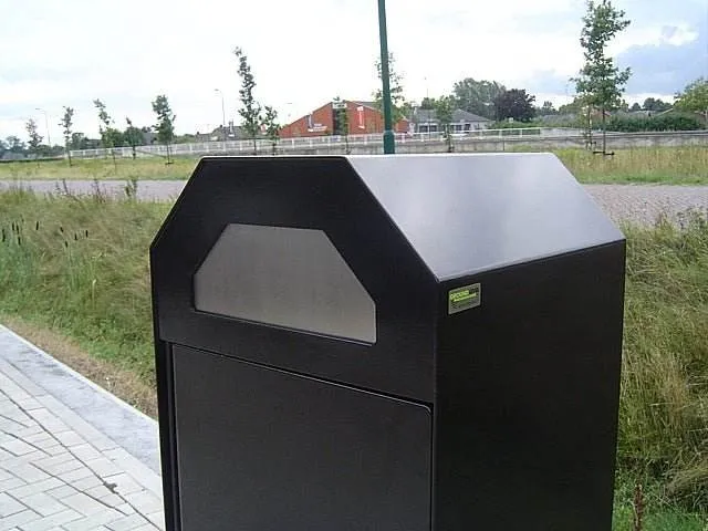 Groundlevel Samson HeijLevel afvalbak 160L staal