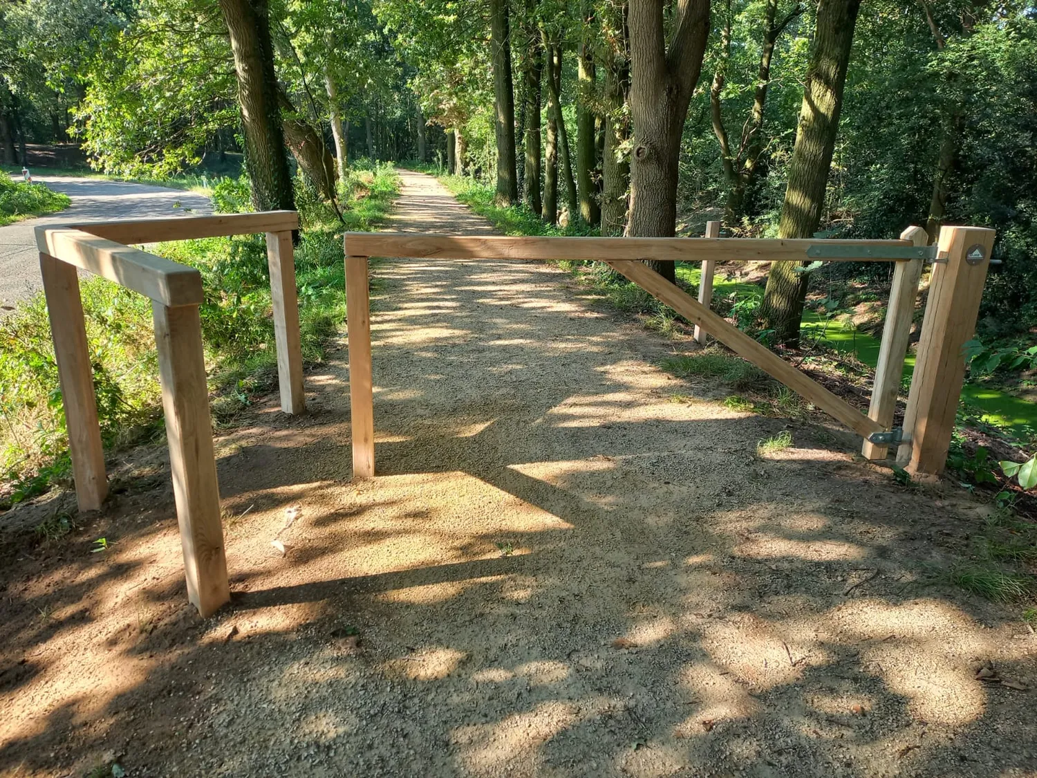 Jaap de Vries Producties Le Havre slagboom hout fietsensluis