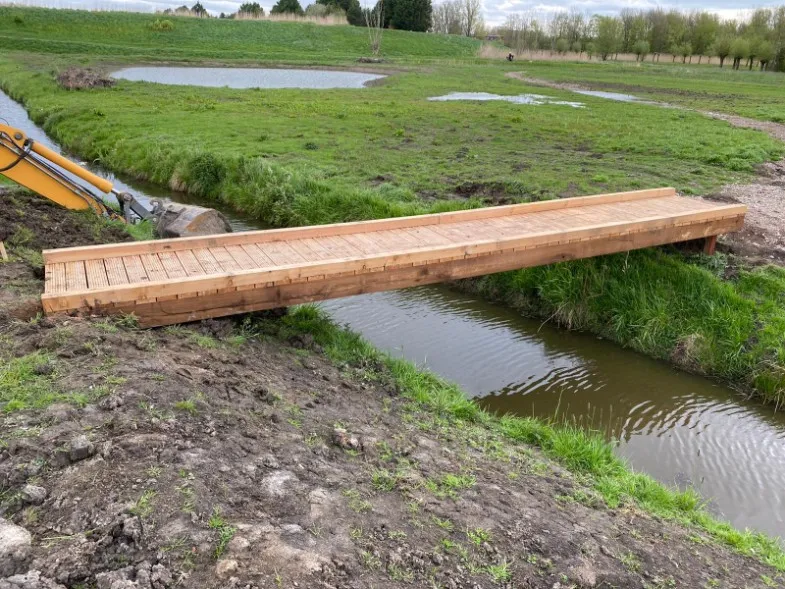 Jaap de Vries Brighton loopbrug douglas tot 8 meter
