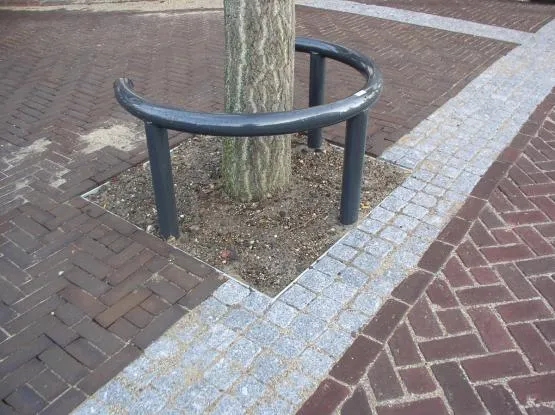 Groundlevel Samson Multi Boomring boombeugel staal verzinkt