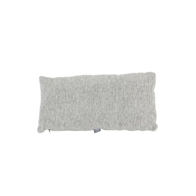 Luxury Basics Milou sierkussen 50x30cm rib ash grey outdoor