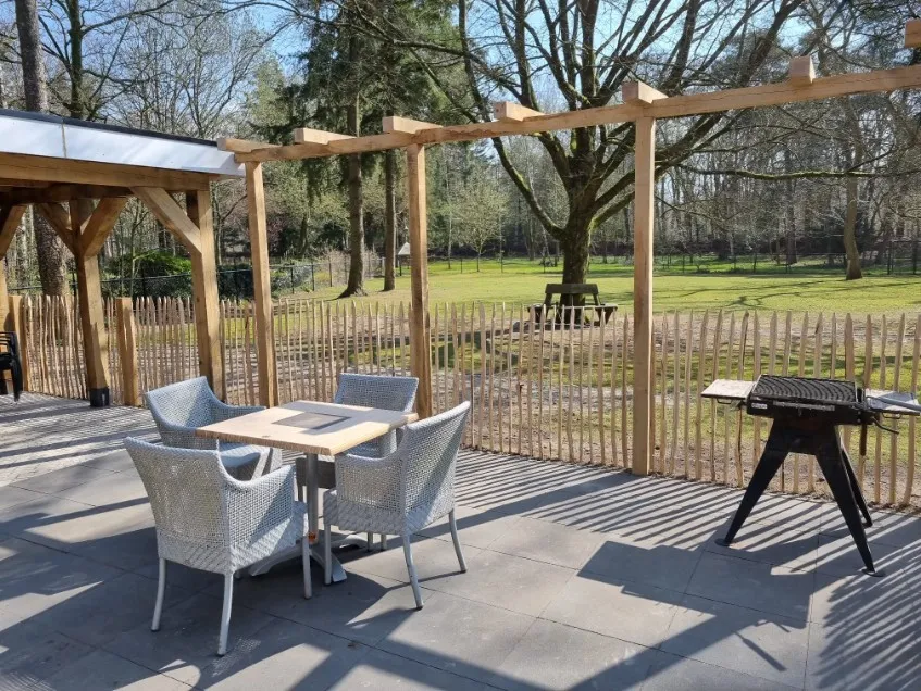 Jaap de Vries Salland pergola eikenhout maatwerk