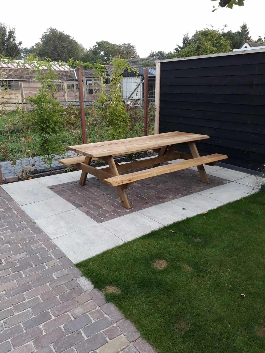 Jaap de Vries Producties Nevada 200 picknicktafel 6-8 pers douglas