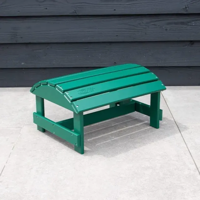 Comfychair Voetenbankje bosgroen stof