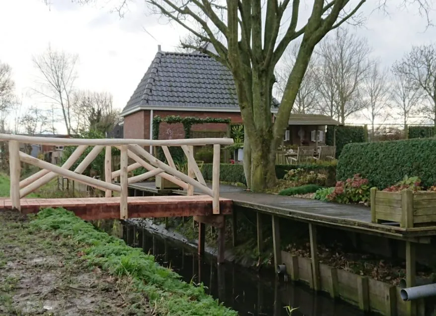Jaap de Vries Leicester wandelbrug hout max 8 meter