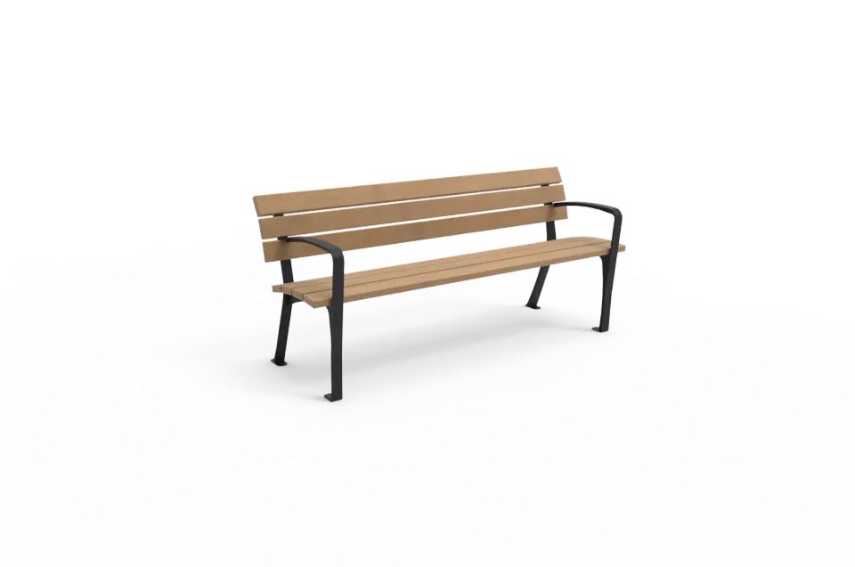 Inter Design LATHS Comfort buitenbank hardhout