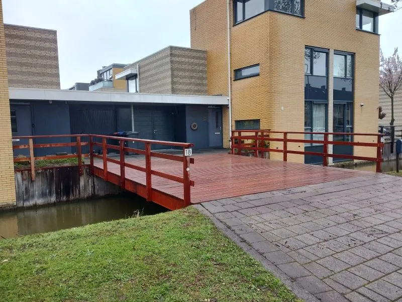 Jaap de Vries Longford autobrug Douglas 8x4 meter