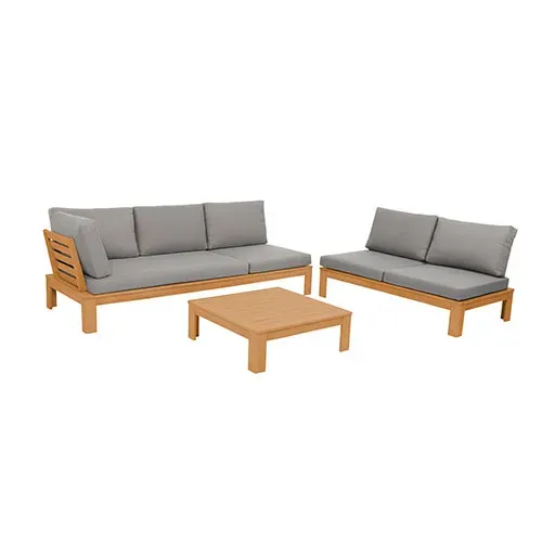 ACAMP Granada Loungeset 3-Delig Acacia