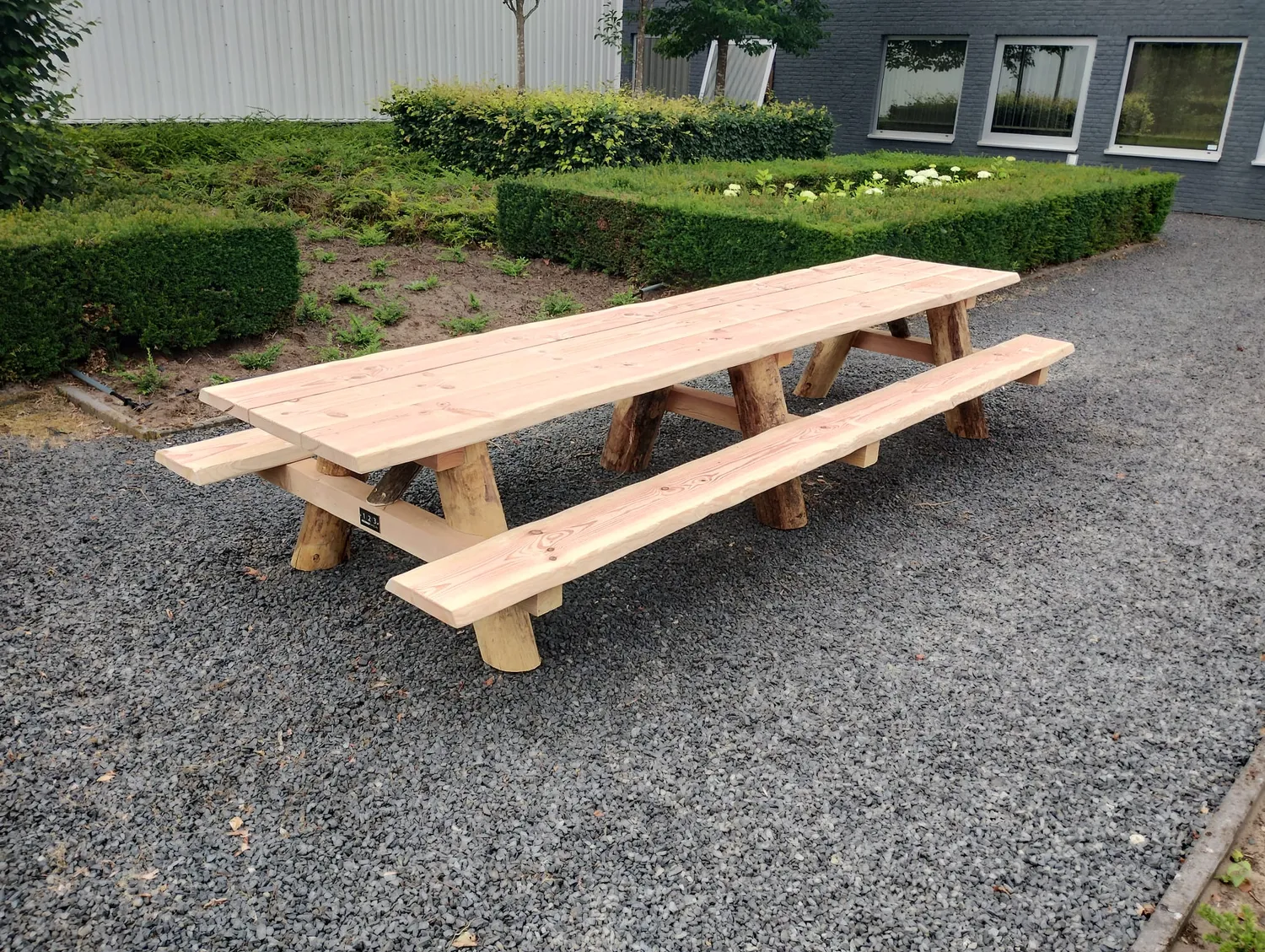 Jaap de Vries Producties Boston 300 picknicktafel 10-12 pers douglas
