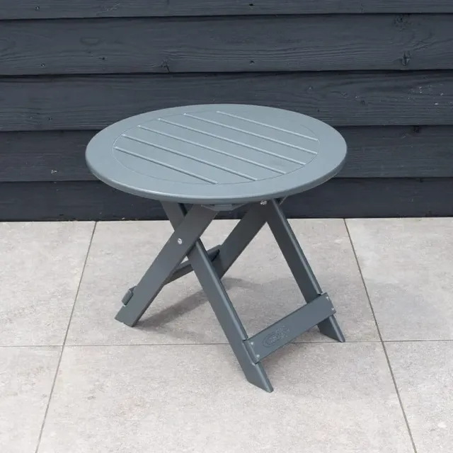 Comfychair Bijzettafel Grijs buiten