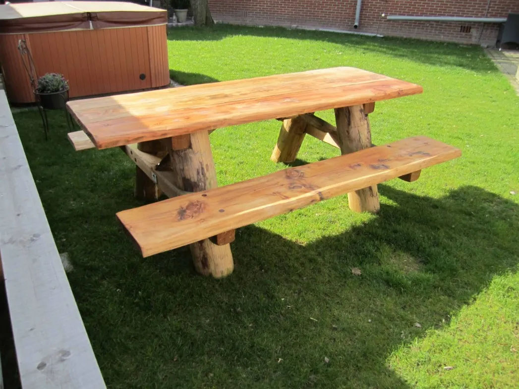 Jaap de Vries Mississippi 200 picknicktafel Douglas