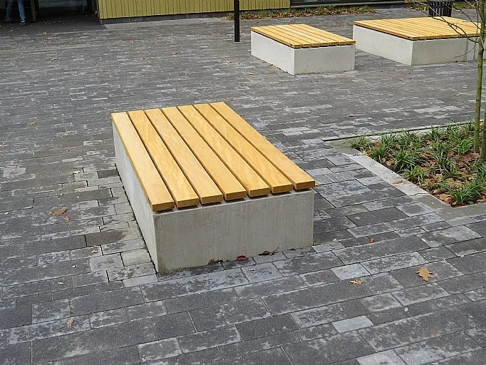 Groundlevel College Samson zitelement beton vandalismebestendig