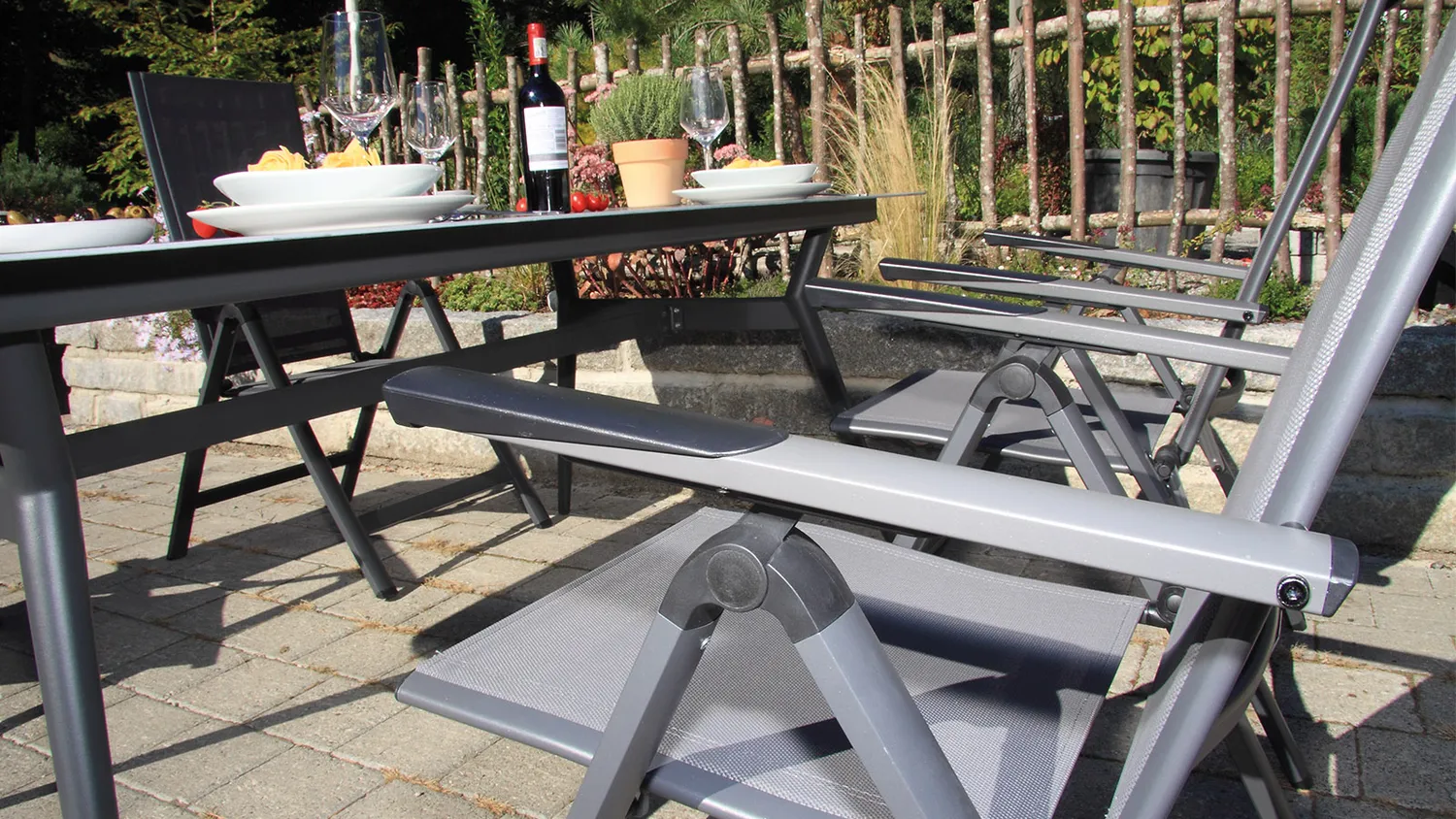 ACAMP spring Klappsessel klapstoel aluminium verstelbaar