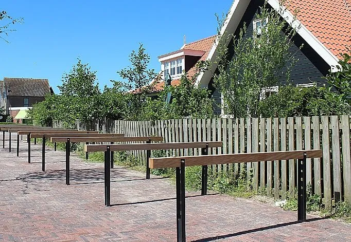 Groundlevel Texel Samson fietsbeugel hout 200cm