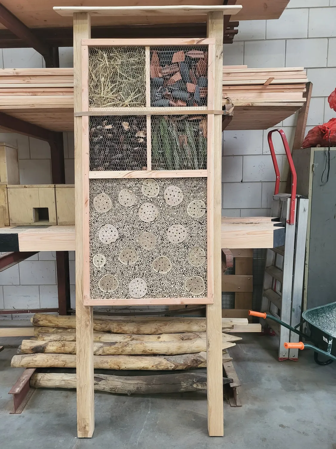 Jaap de Vries Producties Midlands insectenhotel eikenhout