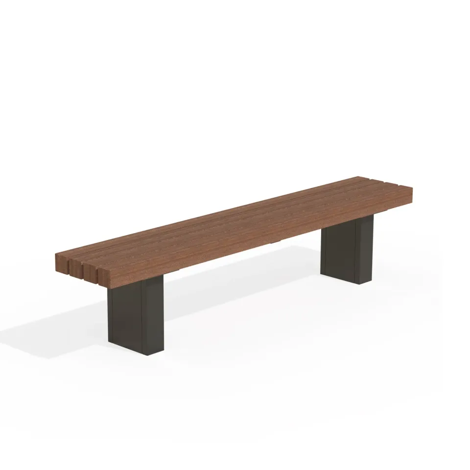 Groundlevel JUUL 2400x4-ZR Vlakke bank 2400x425