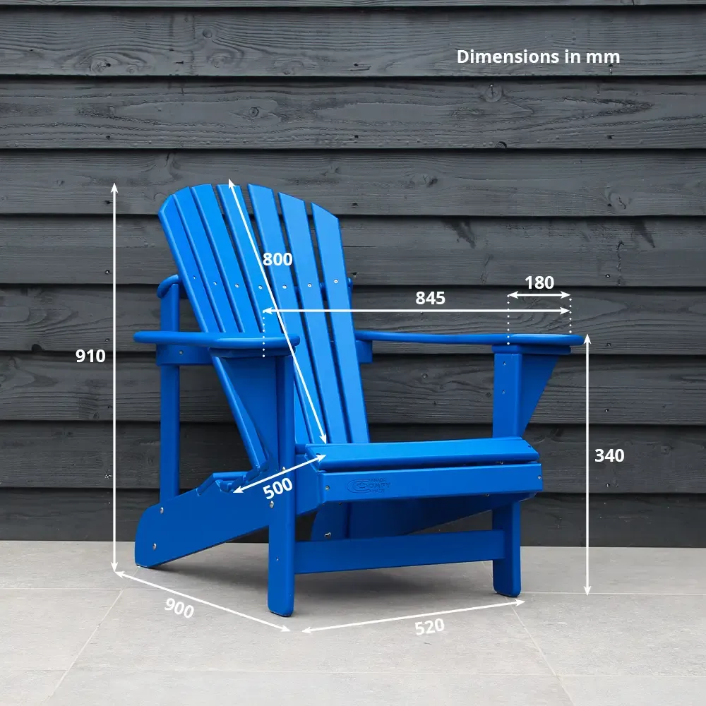 Comfychair Original zitzak donkerblauw weerbestendig