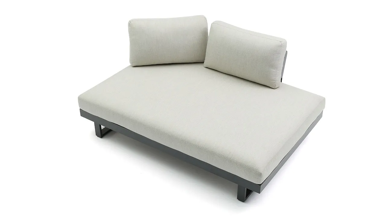 ACAMP Montreal loungeset 4-delig aluminium