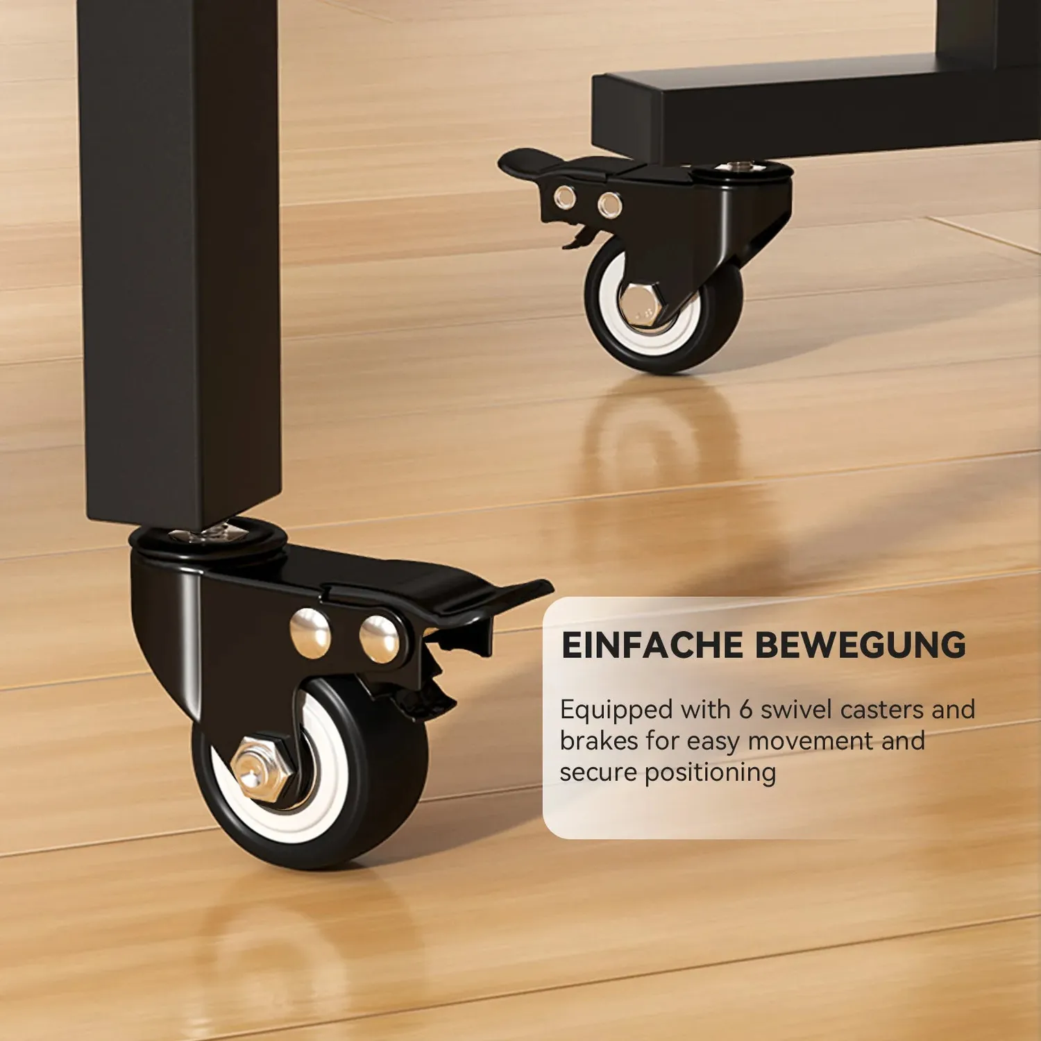 OutdoorMatch Eettafel Opvouwbaar 120x80 Beige Uitschuifbaar