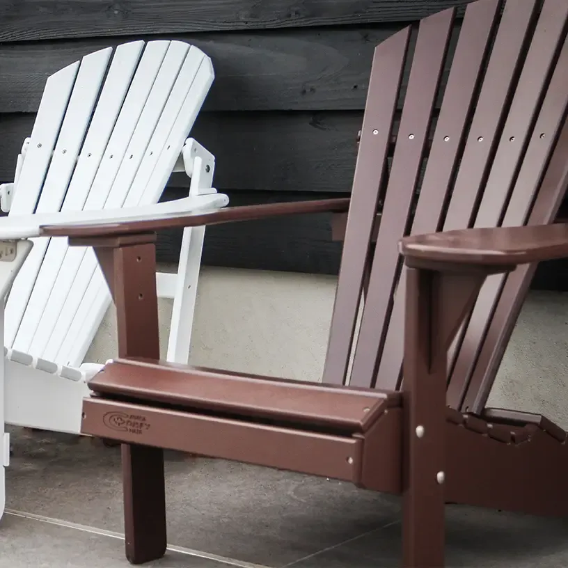 Comfychair Original tuinstoel donkerbruin kunststof
