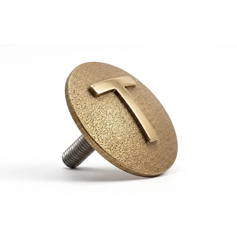 Groundlevel Terrassen markeernagel brons 65mm