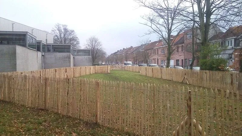 Jaap de Vries Producties Frans hekwerk 120 cm kastanjehout