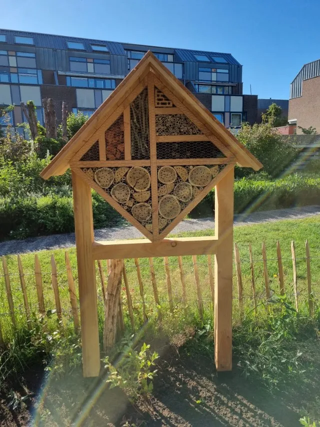 Jaap de Vries Springfield insectenhotel onderhoudsvrij