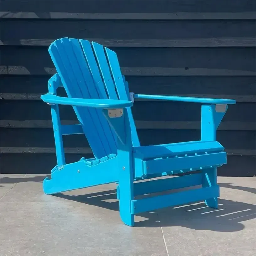 Comfychair Reclining verstelbare tuinstoel hemelblauw