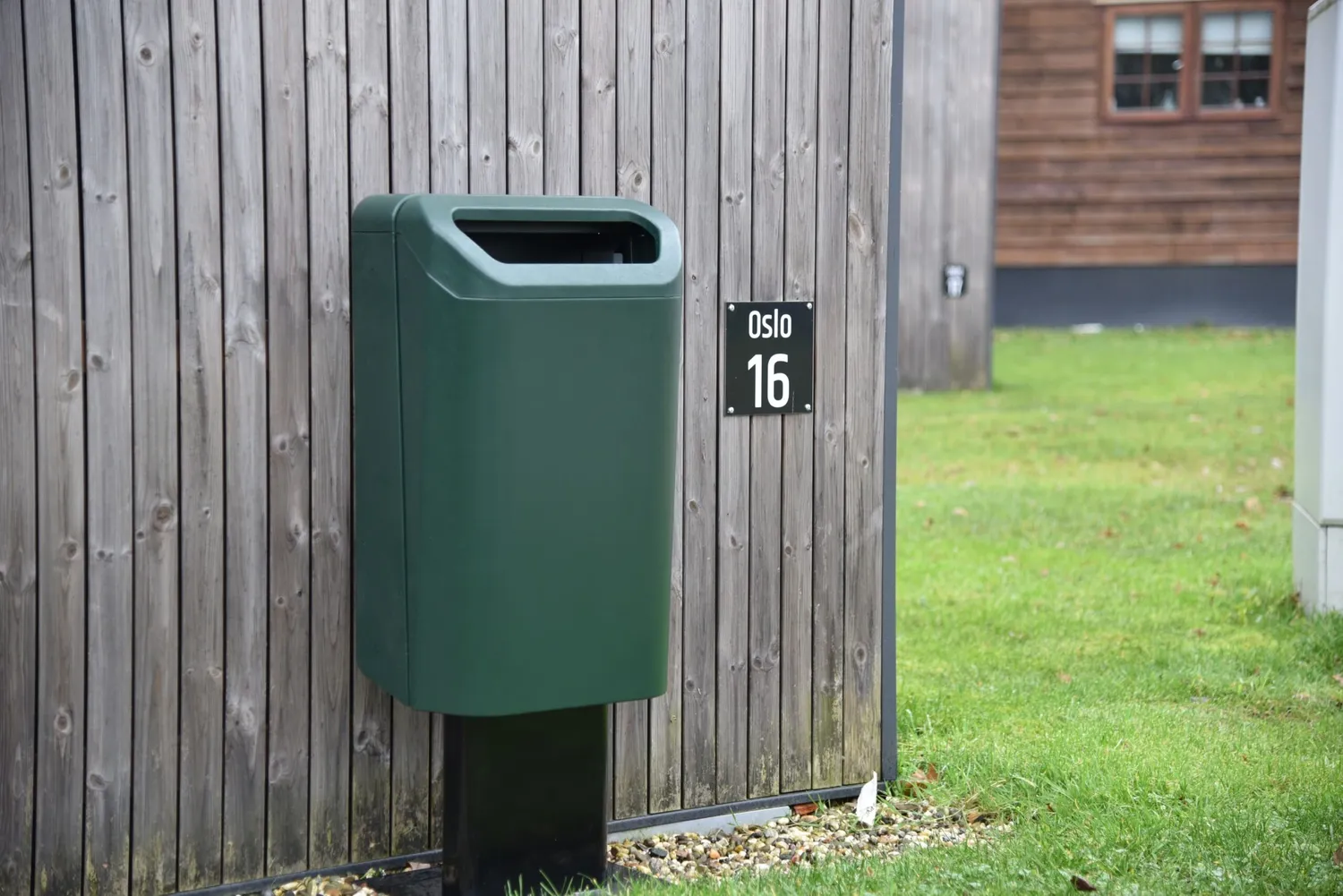 Inter Design Dulce afvalbak 50 liter buiten met voet