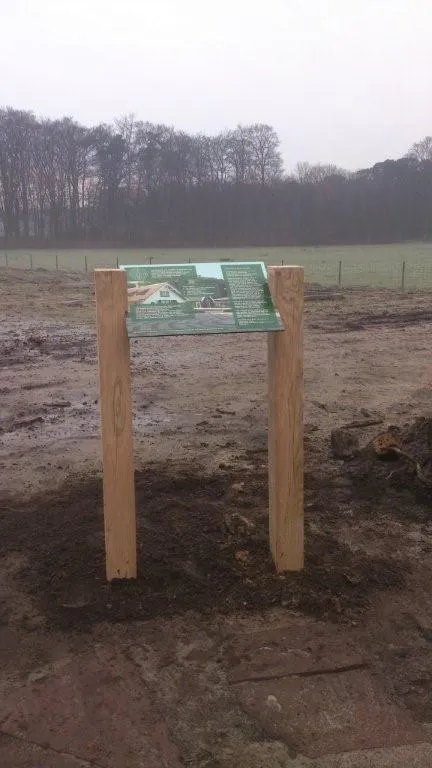 Jaap de Vries Producties Blaricum informatiebord lessenaar