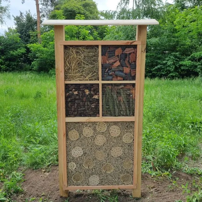 Jaap de Vries Producties Mossburn insectenhotel groot natuurlijk