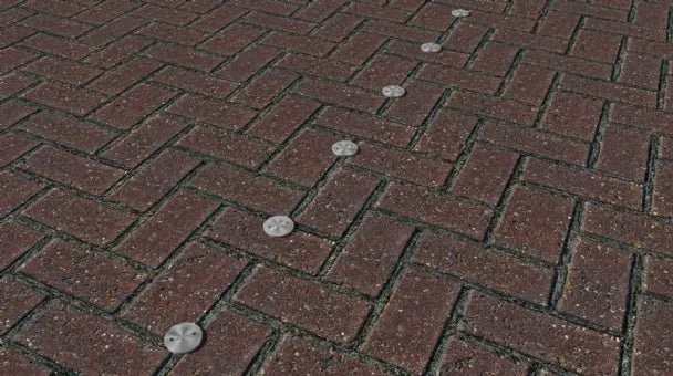 Groundlevel GLTM markeernagel 40mm RVS tijdelijk