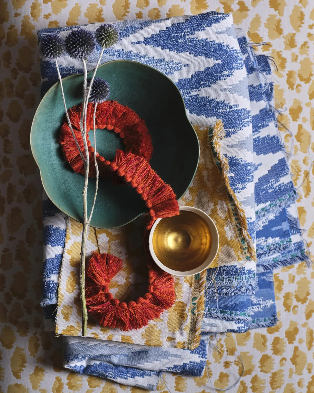 Sutherland Furniture Fringe Benefit franje naturel