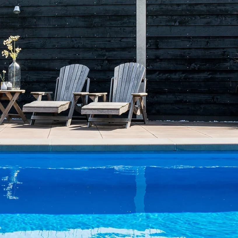 Comfychair Sun Lounger ligbed hout voorgemonteerd