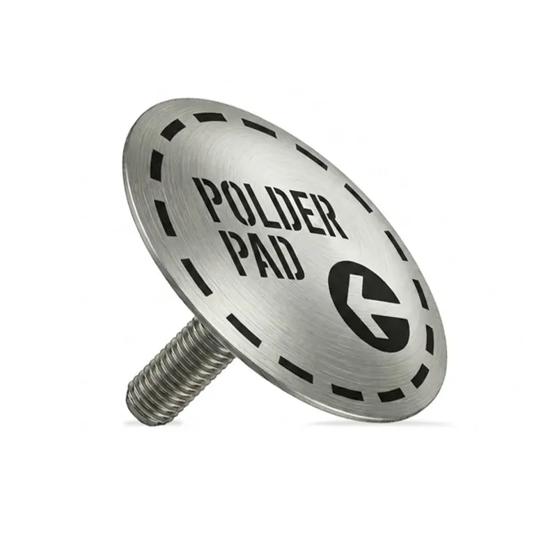 Groundlevel Samson GL wegdeknagel met logo RVS 70-156mm