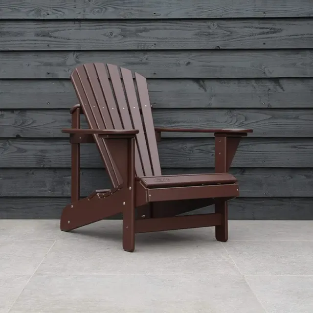 Comfychair Original Plast zitzak donkerbruin weerbestendig
