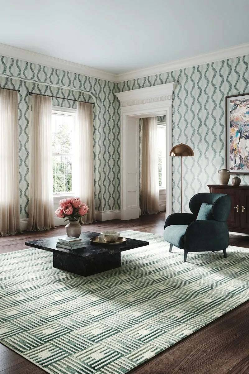Sutherland Furniture Square One Drop Stitch buitenstof waterafstotend