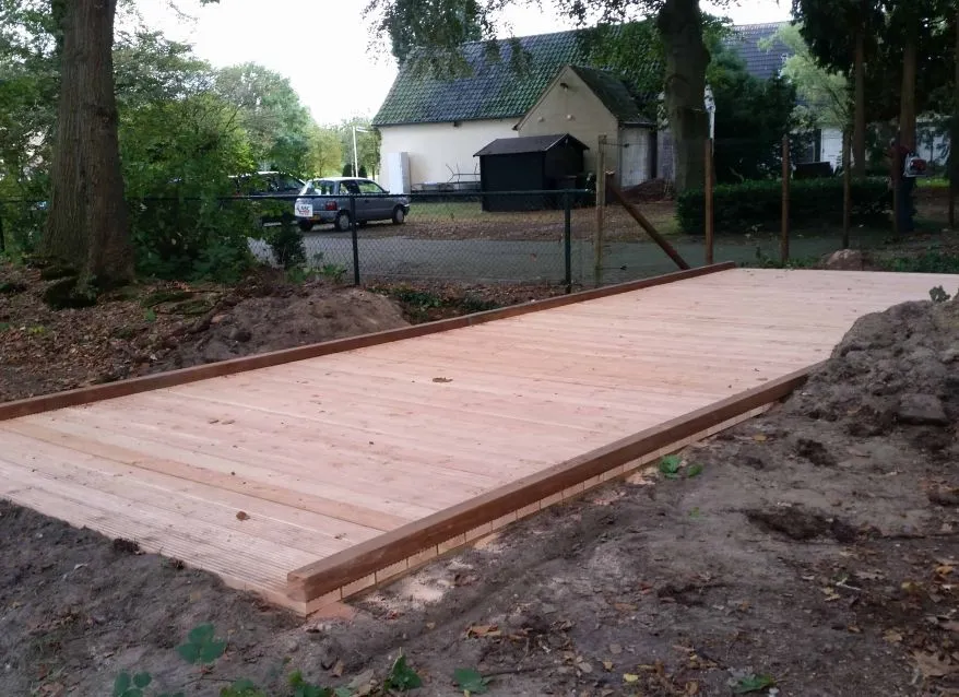 Jaap de Vries Longford autobrug Douglas 8x4 meter