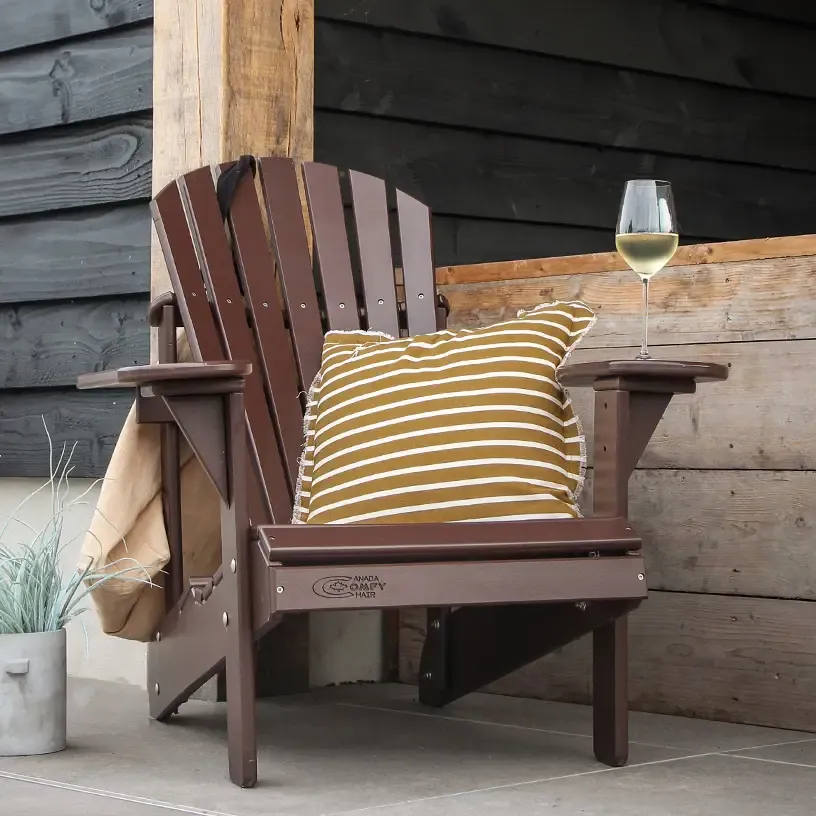 Comfychair Original tuinstoel donkerbruin kunststof