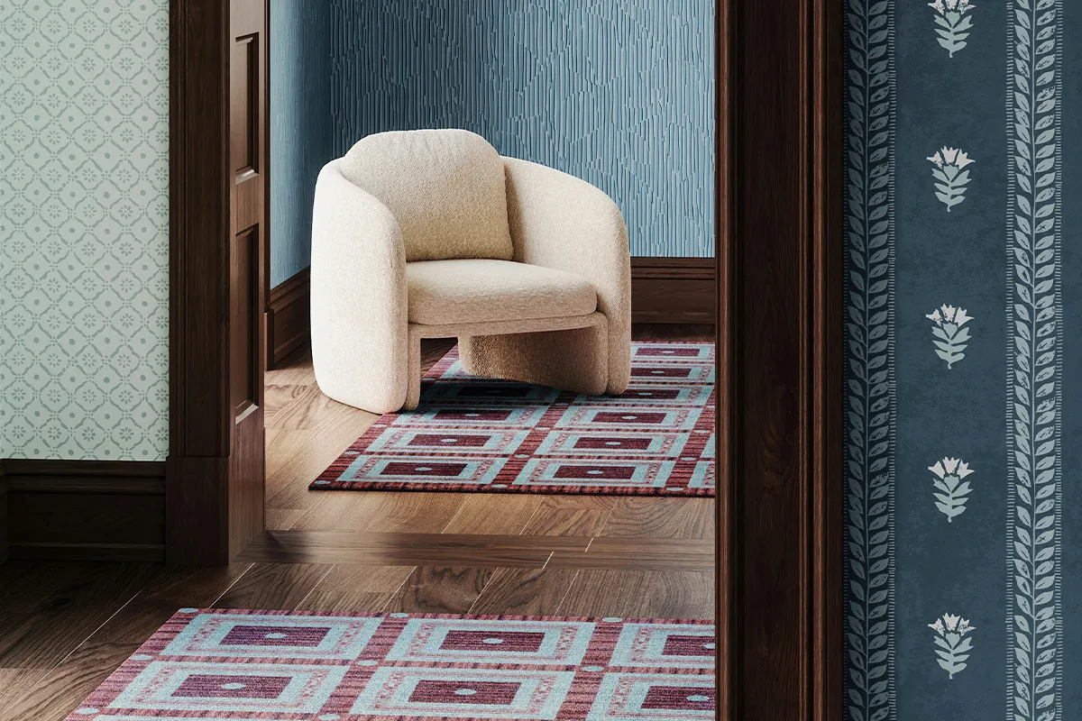 Sutherland Furniture Tiny Trellis tuinkussen weerbestendig