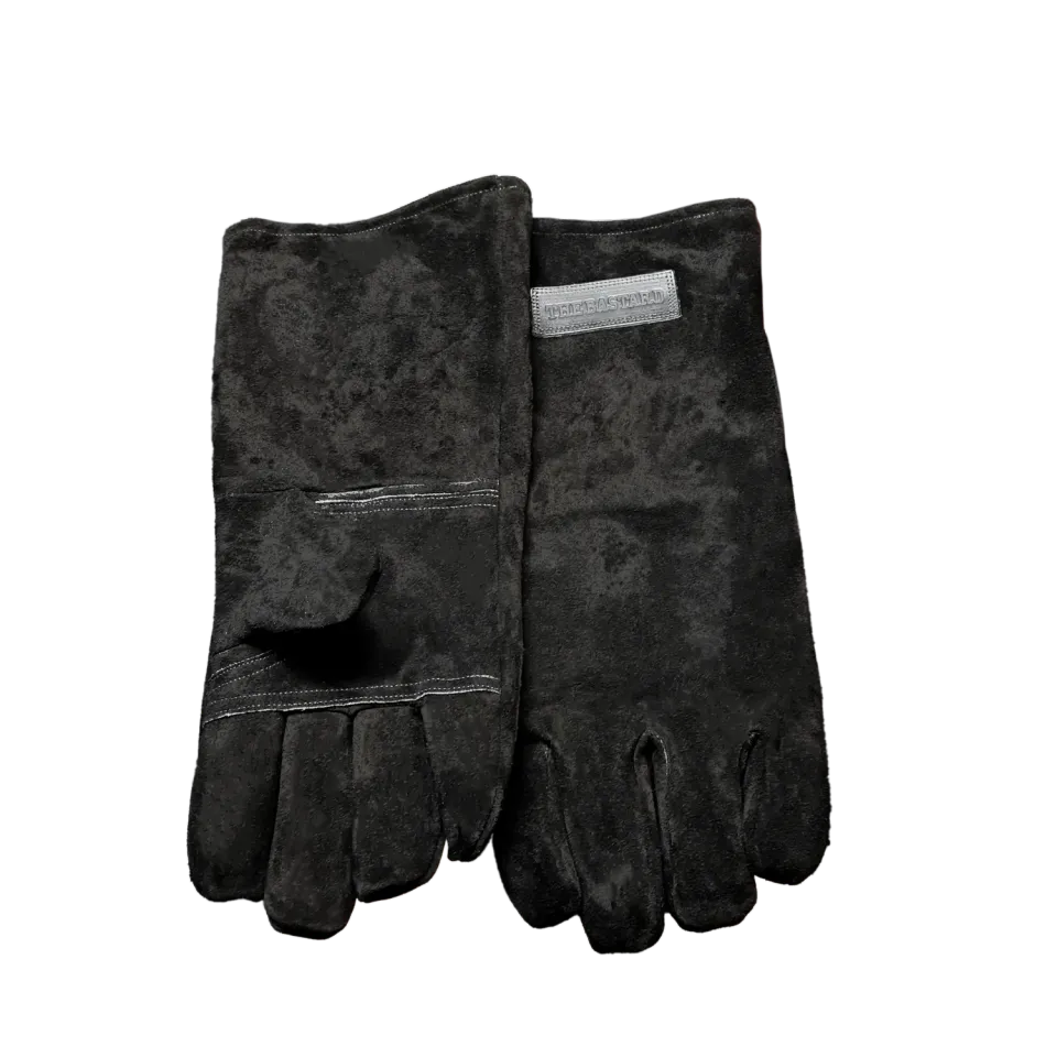 The Bastard Pro hittebestendige bbq-handschoenen zwart one size