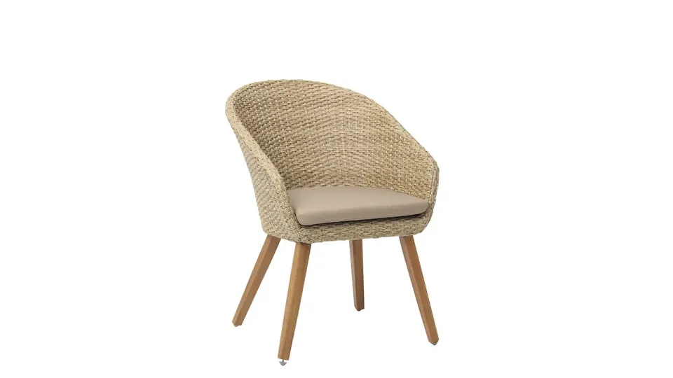 Acamp Atacama Rattansessel Tuinstoel Acaciahout