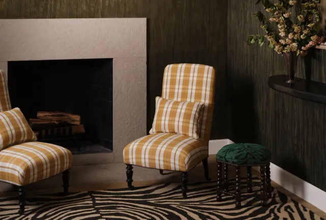Sutherland Furniture Highland Fulk buitenstof ruitdessin