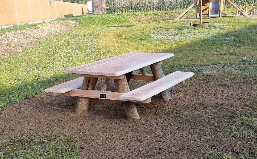 Jaap de Vries Mississippi 200 picknicktafel Douglas