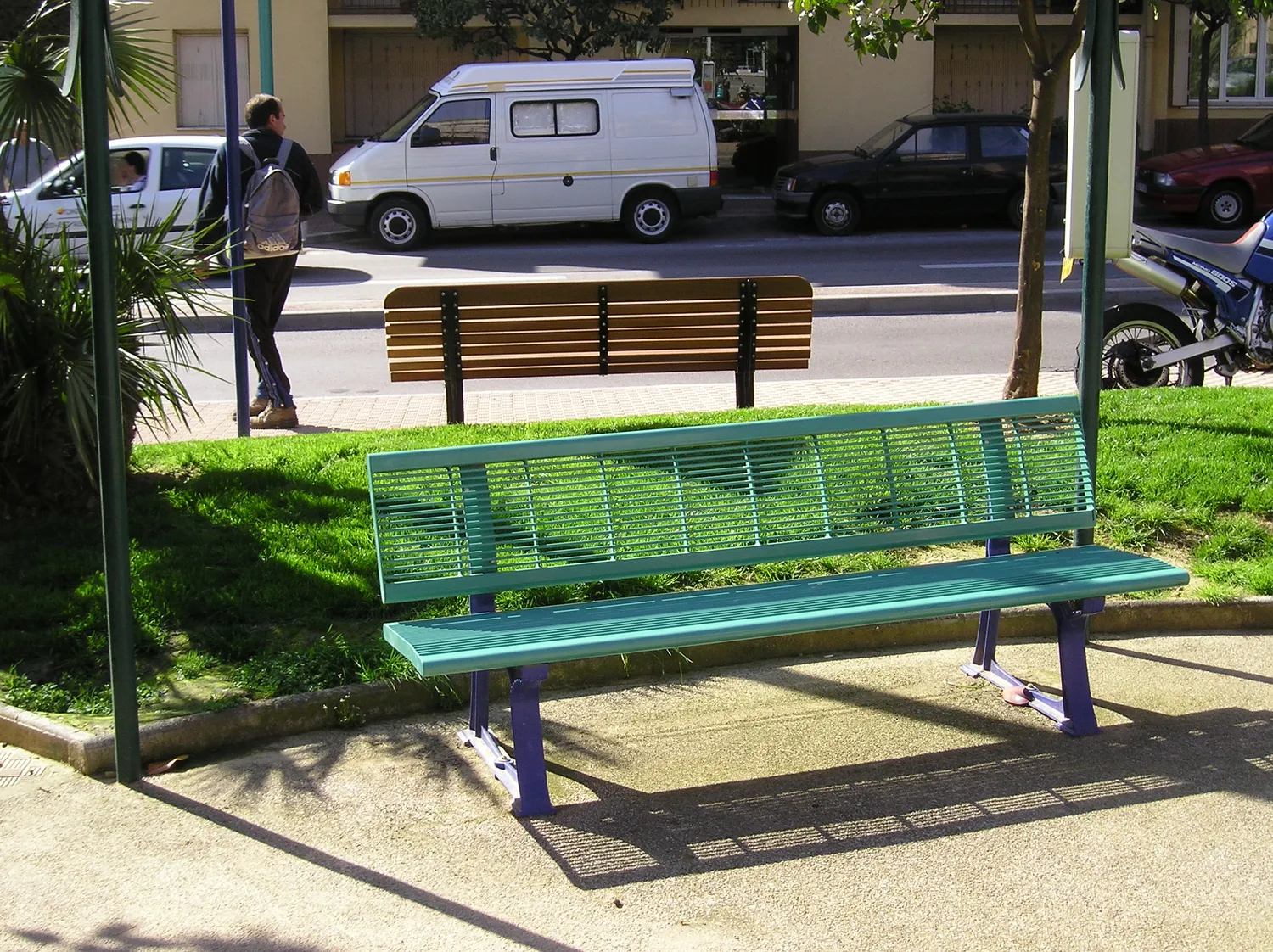 Inter Design Saint-Denis buitenbank staal zitcomfort