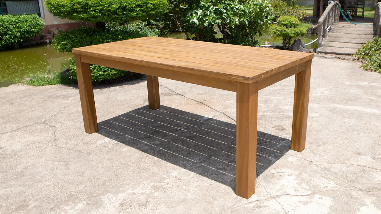 ACAMP Old Java tuintafel acaciahout vintage