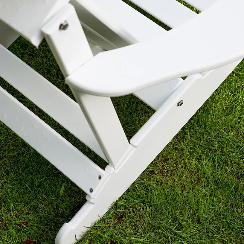 Comfychair Reclining tuinstoel kunststof wit