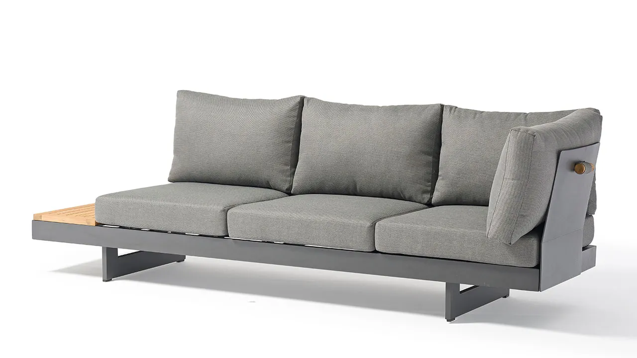 ACAMP Molise loungeset 4-delig aluminium acacia